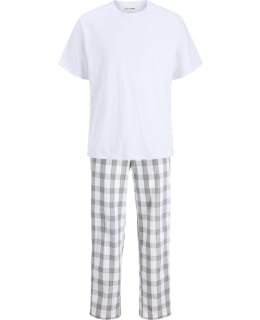 JJ 12266993-WHI-KDE-S SET MALE KNIT Main Image