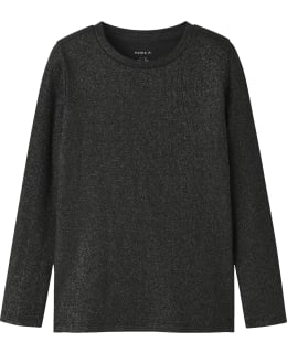 NI 13249953-BLA-134/140 T-SHIRT FEM KNIT Main Image