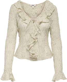 ONLY 15367295-BIR-XL BLOUSE OPEN NECKL Main Image