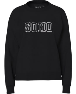 PIECES 17162357-BLA-OSO-XL SWEAT FEM KNI Main Image