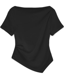 VM 10343831-BLA-XS BLOUSE NECKLINE Main Image