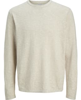JJJ 12288585-STR-WHI-140 PULLOVER MALE K Main Image
