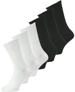 JJJ 12294581-WHI-KPA-38/43 SOCKS MALE KN Main Image