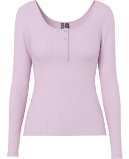 PIECES 17101437-WIO-L BLOUSE OPEN NECK Main Image