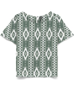 VM 10340317-LAW-AAO-M BLOUSE OPEN NECK Main Image