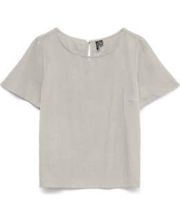 VM 10340317-SIL-S BLOUSE OPEN NECKLINE Main Image