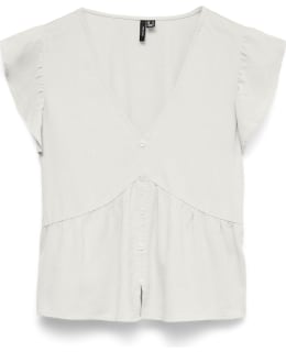 VM 10340326-SNW-XL BLOUSE OPEN NECKLIN Main Image