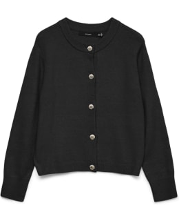 VM 10321311-BLA-NDE-S CARDIGAN FEM KNIT Main Image