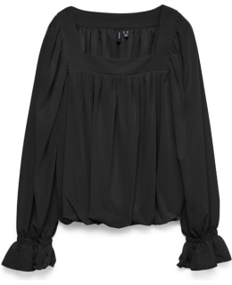 VM 10339061-BLA-S BLOUSE NECKLINE Main Image