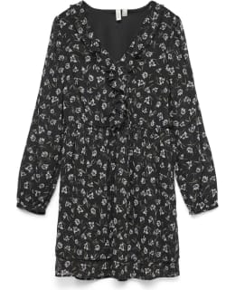 VM 10340784-BLA-HAO-S DRESS FEM WOV Main Image