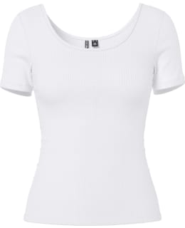 PIECES 17162320-BRW-S T-SHIRT FEM KNIT Main Image