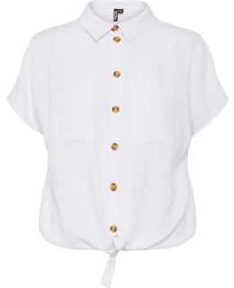 PIECES 17154736-BRW-EDE-L SHIRT WITH S Main Image