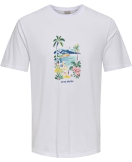 ONS 22038253-BRW-RIO-XXL T-SHIRT MALE KN Main Image
