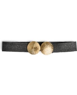 PIECES 17164081-BLA-MDE-70 BELT FEM WOV Main Image