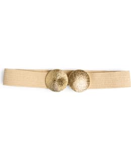 PIECES 17164081-NAT-MDE-75 BELT FEM WOV Main Image