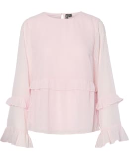 PIECES 17163520-CRP-S BLOUSE OPEN NECK Main Image