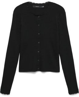VM 10346457-BLA-S CARDIGAN FEM KNIT Main Image