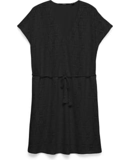 VM 10341431-BLA-L DRESS FEM KNIT Main Image