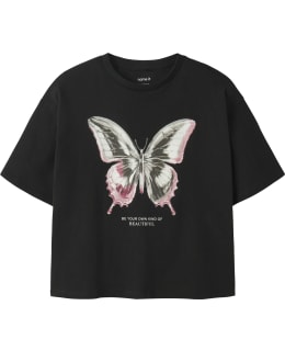 NI 13254254-BLA-122/128 T-SHIRT FEM KNIT Main Image