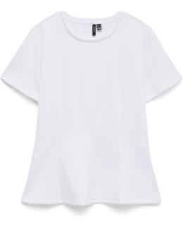 VM 10344131-BRW-L T-SHIRT FEM KNIT Main Image