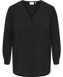 CARMACOMA 15370487-BLA-44 SHIRT WITH S Main Image