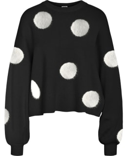 NM 27036428-BLA-SDE-S PULLOVER FEM KNIT Main Image
