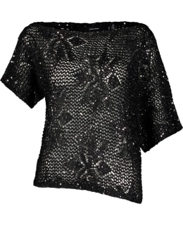 VM 10343662-BLA-SDE-L PULLOVER FEM KNIT Main Image