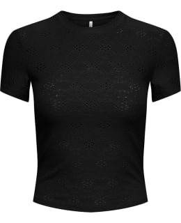 ONLY 15371710-BLA-APA-M T-SHIRT FEM KNIT Main Image