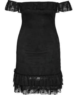 NM 27037356-BLA-S DRESS FEM KNIT Main Image