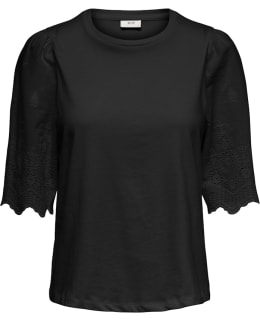 JDY 15375151-BLA-L BLOUSE NECKLINE Main Image