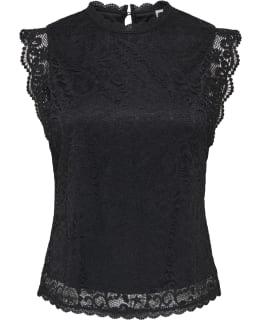 JDY 15371696-BLA-XXL BLOUSE OPEN NECKL Main Image