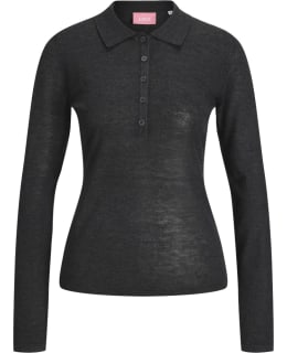 JJXX 12298896-DGM-L POLO SHIRT FEM KNIT Main Image