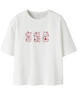 NI 13256821-BRW-146/152 T-SHIRT FEM KNIT Main Image