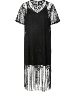 PIECES 17166441-BLA-S DRESS FEM WOV Main Image