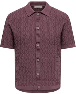 ONS 22038050-ROT-M CARDIGAN MALE KNIT Main Image