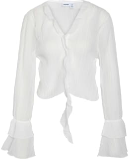 NM 27038354-SNW-M BLOUSE OPEN NECKLINE Main Image