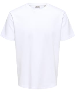 ONS 22039386-WHI-L T-SHIRT MALE KNIT Main Image
