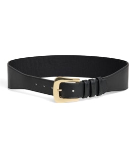 PIECES 17167206-BLA-MDE-75 BELT FEM WOV Main Image