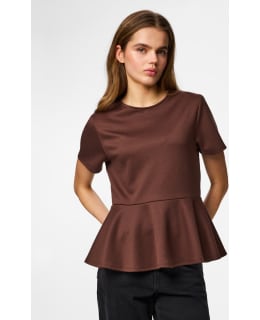 PIECES 17165588-CHC-XS T-SHIRT FEM KNIT Main Image