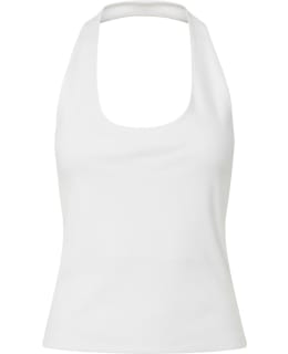 PIECES 17165534-BRW-L HALTERNECK TOP FEM Main Image
