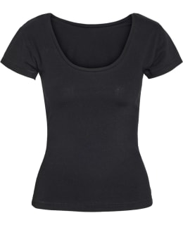 NM 27037997-BLA-M T-SHIRT FEM KNIT Main Image