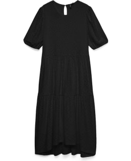 VM 10350927-BLA-M DRESS FEM KNIT Main Image