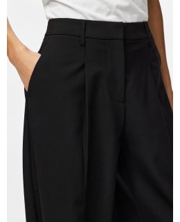 PIECES 17167143-BLA-M PANTS FEM WOV Main Image
