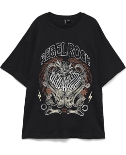 VM 10349626-BLA-KRE-L T-SHIRT FEM KNIT Main Image