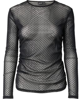 PIECES 17165986-BLA-SAO-M BLOUSE CLOSE Main Image