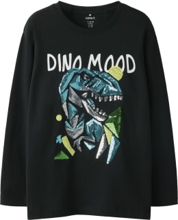 NI 13260955-BLA-146/152 T-SHIRT MALE KNI Main Image