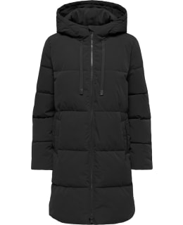 JDY 15376758-BLA-KDE-XS COAT FEM WOV Main Image