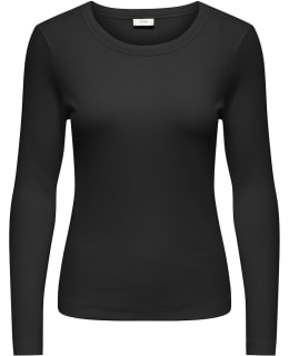 JDY 15378197-BLA-M BLOUSE NECKLINE Main Image