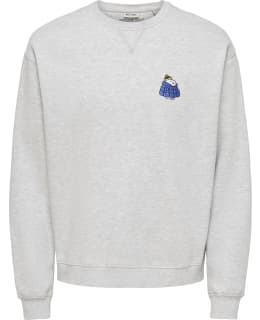 ONS 22039852-LGM-TEM-XL SWEAT MALE KNIT Main Image