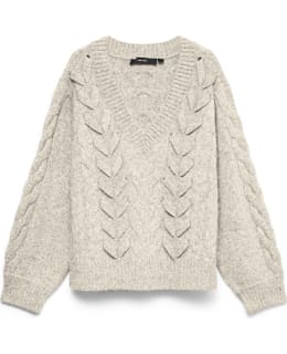 VM 10347352-BIR-EDE-S PULLOVER FEM KNIT Main Image